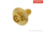 Καπάκι εξαγώνου Pro Bolt M6 x 1.00 x 12 mm αλουμινίου Racing χρυσό - JM