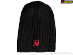 Καπέλο Beanie Αμφιφύλου - Υλικό: 100% Ακρυλικό - Χρώμα: Μαύρο/Κόκκινο - Akrapovič