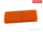 Καταλυτικό (μάτι γάτας) ορθογώνιο 90 x 40 mm κίτρινο - JM