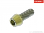 Κονική βίδα καπάκι Pro Bolt M8 x 1,25 x 20 χιλ. τιτάνιο χρυσό - JM