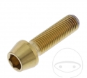 Κονικό βίδα καπάκι Pro Bolt M10 x 1.25 x 35 mm ανοξείδωτο ατσάλι A4 χρυσό - JM