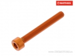 Κυκλικό βίδα Pro Bolt M4 x 0.70 x 30 mm αλουμινίου πορτοκαλί - JM