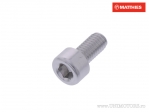 Κυκλικό βίδα Pro Bolt M5 x 0.80 x 10 mm ασημί αλουμίνιο - JM
