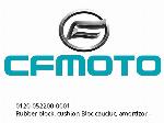 Λαστιχένιο μπλοκ, αποσβεστήρας - 0120-052200-0001 - CFMOTO
