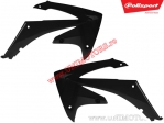Μαύρη κάλυψη ψυγείου - Honda CRF 250 R ('10-'13) / CRF 450 R ('09-'12) - Polisport
