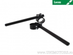 Μαύρο αλουμινένιο τιμόνι 22mm σετ HEAVY DUTY RACING D: 55mm - BMW HP4 1000 ABS /S 1000 RR / S 1000 RR A