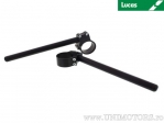 Μαύρο αλουμινένιο τιμόνι 22mm σετ HEAVY DUTY RACING D:50mm - Ducati 888 888 Strada / Kawasaki ZX-10R 10