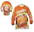 Μπλούζα (φούτερ) cross-enduro Unik Racing μοντέλο MX01 χρώμα: φωσφορίζον πορτοκαλί -