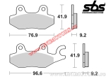 Μπροστινή πλάκα φρένου - SBS 119CT (τεχνολογία άνθρακα) - (SBS)