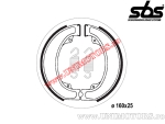 Μπροστινή τακάκια φρένου - 160x25mm SBS 2075 - (SBS)