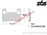 Μπροστινή τακάκια φρένων - SBS 806DS (διπλής συνθετικής) - (SBS)