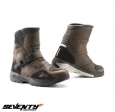 Μπότες μοτοσικλέτας Adventure (Touring) Unisex μοντέλο Seventy SD-BA5 χρώμα: καφέ
