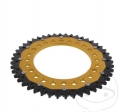 Πίνακας πίσω Dual ZF - 42 δόντια (βήμα 525) - Honda VT 600 C Shadow - Ρουλεμάν με λεπτά δό