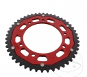 Πίνακας πίσω Dual ZF - 50 δόντια (βήμα 420) - Beta RR 50 Enduro Χρώμα Κόκκινο - Λευκό - Α