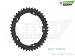 Πίσω γρανάζι Esjot μαύρο - 42 δόντια (βήμα 525) - Kawasaki Ninja 1000 H2 ABS - Carbon ABS - SX ABS - S