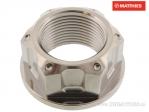 Παξιμάδι άξονα M24 x 1,50 χιλ. τιτάνιο γκρι - BMW HP4 1000 ABS / HP4 1000 Competition ABS / Suzuki GS
