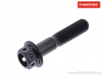 Παξιμάδι καπάκι εξάγωνου Pro Bolt M6 x 1.00 x 28 mm τιτάνιο αγωνιστικό μαύρο - JM