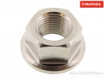 Παξιμάδι πίσω γρανάζι Pro Bolt M10 x 1.25 mm από ανοξείδωτο ατσάλι A4 σε ασημί χρ