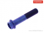 Πεντάλοβο βίδα με καπάκι Pro Bolt M12 x 1.25 x 60 mm τιτάνιο μπλε - JM