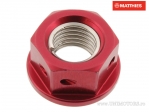 Περικόχλιο πίσω γραναζιού Pro Bolt M10 x 1.25 mm αλουμινίου Race κόκκινο - Daelim Damien