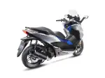 Πλήρες σύστημα εξάτμισης Nero - HONDA NSS 125 ABS Forza ('15-'20) - Leo Vince
