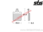 Πλακέτες φρένων πίσω - SBS 574HF (κεραμικές) - (SBS)