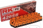 Πρότυπη αλυσίδα RK πορτοκαλί νέον OR428 SB / 132 - AJP PR4 125 Enduro Pro / Beta RE 125 / RR 125 AC E