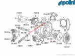Ρουλεμάν άξονα εμπρόσθιου κινητήρα (25x42x9mm) - Honda XR 50 / Polini Minicross XP4T 110cc / Mini