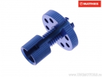 Ρυθμιζόμενο βίδα Pro Bolt M8 από αλουμίνιο σε μπλε χρώμα - JM