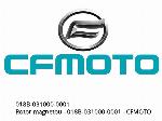 Ρότορας μαγνήτου - 018B-031000-0001 - CFMOTO