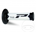 Σετ λαβές τιμονιού 788 μαύρο λευκό γκρι Progrip D: 22 mm L: 115 mm κλειστές - JM