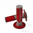 Σετ λαβές τιμονιού 801 κόκκινο γκρι Progrip D: 22 mm L: 115 mm κλειστές - JM