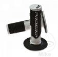 Σετ λαβές τιμονιού 801 μαύρο λευκό Progrip D: 22 mm L: 115 mm κλειστές - JM