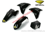 Σετ μαύρων πλαστικών εξαρτημάτων Powerflow - KTM EXC / EXC-F / SX / SX-F ('08-'11) - (Cycra)
