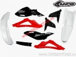 Σετ πλαστικών (λευκό / κόκκινο / μαύρο) - Husqvarna TC 250 / TC 450 / TC 510 ('08) - UFO