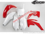 Σετ πλαστικών (λευκό / κόκκινο) - Honda CRF 450 R ('09-'10) / CRF 250 R ('10) - UFO