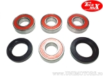 Σετ ρουλεμάν και σιλικόνες τροχού εμπρός - Honda GL 1800 A Goldwing ABS - TourMax