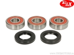 Σετ ρουλεμάν και σιλικόνης πίσω τροχού - Honda CBR 600 F / VF 500 F2 Interceptor - TourMax