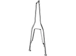 Στρογγυλό Sissy Bar για μοντέλα Hardtail - Χρώμιο - DS264116