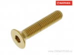 Σφυρίλατο καπάκι καρφιτσωτό Pro Bolt M6 x 1.00 x 30 mm ανοξείδωτο A4 χρυσαφί - JM