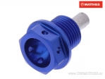 Τάπα αποστράγγισης λαδιού με μαγνήτη JMP Bolt M14 x 1.25 x 12 mm αλουμίνιο μπλε - J