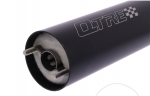 Τελικός εξάτμισης για Tecnigas Q-Tre μαύρος - Adly / Herchee Air Tec 1 50 AC / ATU Calypso 50 / Gilera 