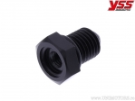 Τηλεσκοπική μαύρη βαλβίδα αερίου M10x1.25mm για σειρές 302 / 366 / 456- YSS
