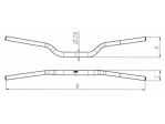 Τιμόνι (28mm) αλουμινίου KTM 85 SX 17/14 ('13-'19) / 85 SX 19/16 ('13-'18) - KTM