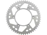 Алуминиев сребърен пиньон 52 зъба (стъпка 520) - GAS GAS EC 250 / HUSQVARNA FE 350 / KTM ADVENT
