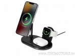 Безжично зарядно Mag Charge Multi 20W за Apple iPhone, AirPods и Watch - Hama