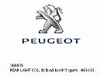 Бобина на задната светлина - 068435 - Peugeot
