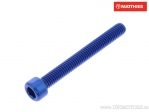Болтова капачка Pro Bolt M6 x 1.00 x 50 мм алуминиева синя - JM