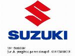 Болт, чистачка, дясна страна - 09115M08001 - Suzuki