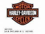 Винт, бутонна глава, M6X1.0-12 - 10201189 - Harley-Davidson